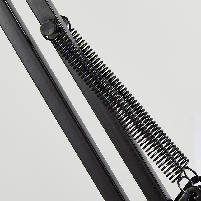 Avelena | Moderne minimalistische ausziehbare Tischlampe mit langem Arm und Clip aus ABS mit 1 Licht für das Schlafzimmer