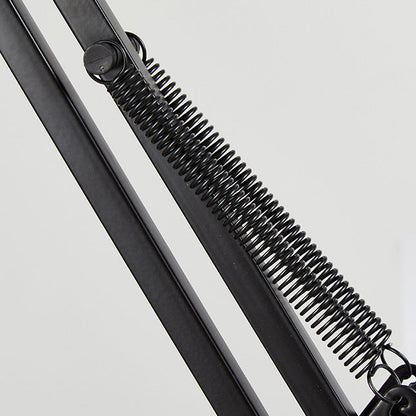 Avelena | Moderne minimalistische ausziehbare Tischlampe mit langem Arm und Clip aus ABS mit 1 Licht für das Schlafzimmer