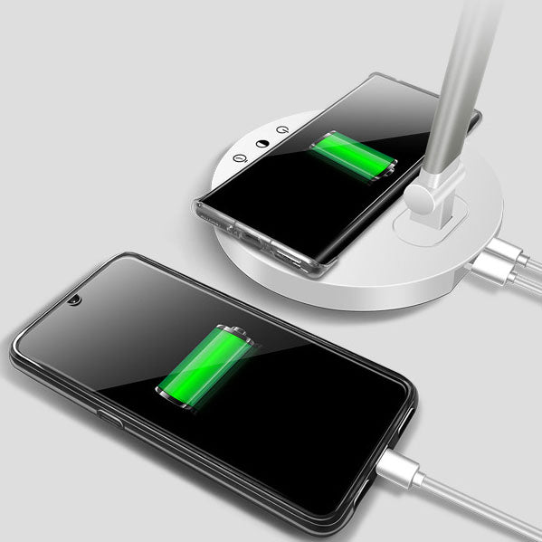 Avelena | Minimalistische intelligente quadratische Bar faltbare USB LED Schreibtischlampe