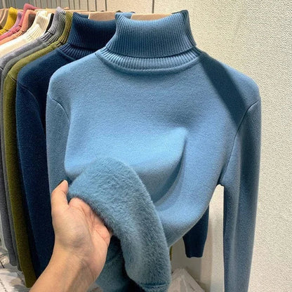 Avelena | Fleece-Turtleneck