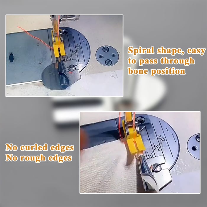 Avelena | Präzisionskante Nähfuß Rollsaumfuß