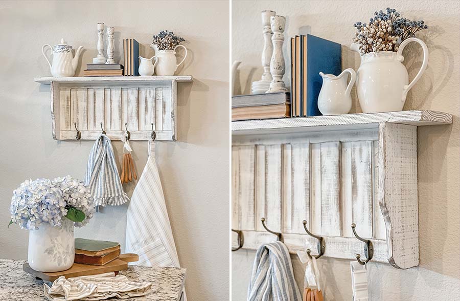 Avelena | Gebrauchte Mudroom Wandschrank mit Haken