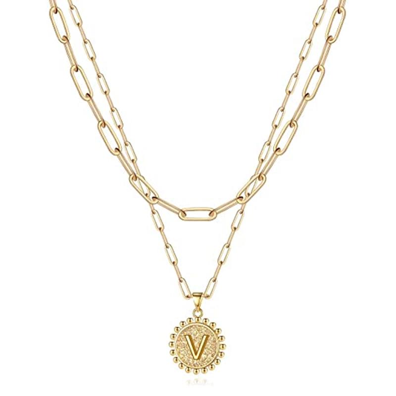 Avelena | Gold Initialhalsketten Für Frauen