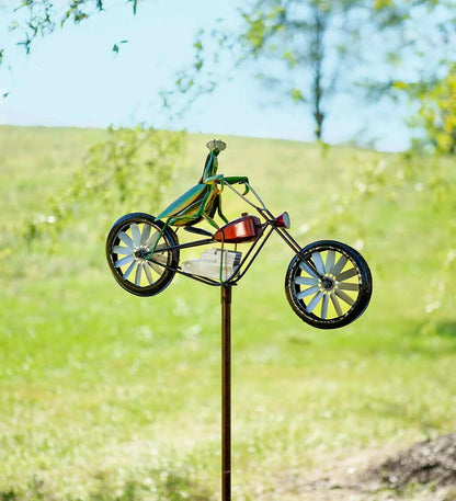 Avelena | [ 49% Rabatt] Vintage Fahrrad Metall Windspiel
