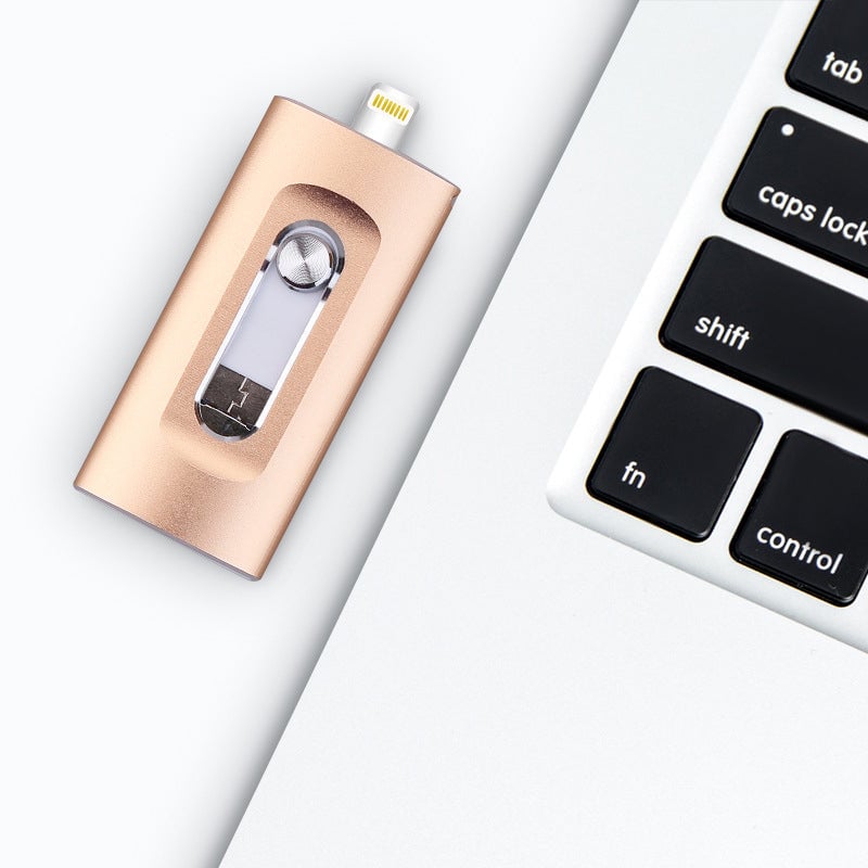 Avelena | 3-in-1 Hochleistungs-USB-Laufwerk mit Fingerabdrucksicherung