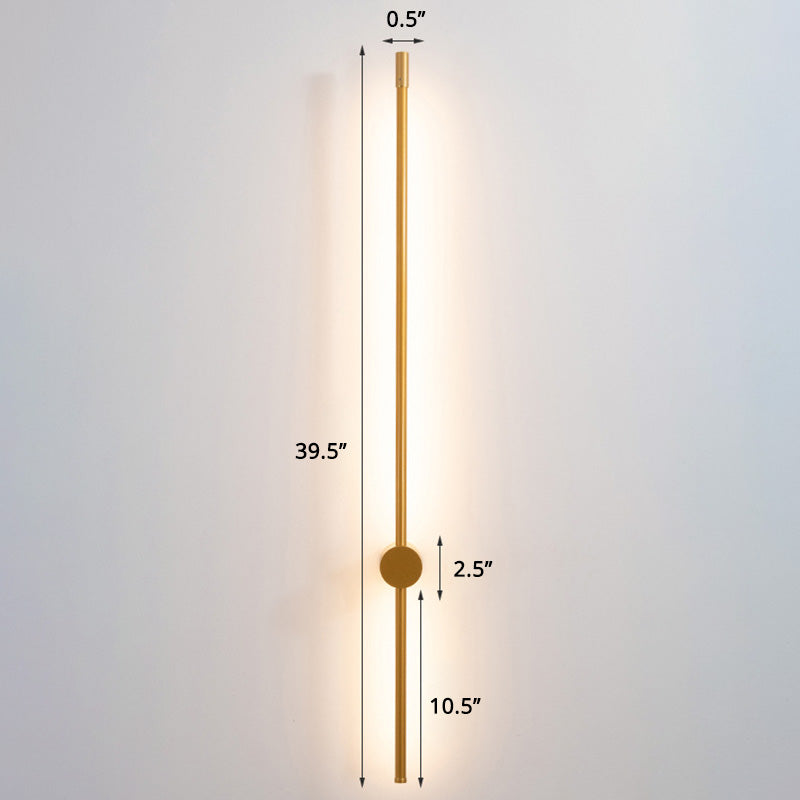 Avelena | Slim Rod Treppen-Wandleuchte Lampe Aluminium Minimalist Led Wandmontierte Beleuchtungseinheit