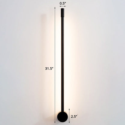 Avelena | Slim Rod Treppen-Wandleuchte Lampe Aluminium Minimalist Led Wandmontierte Beleuchtungseinheit
