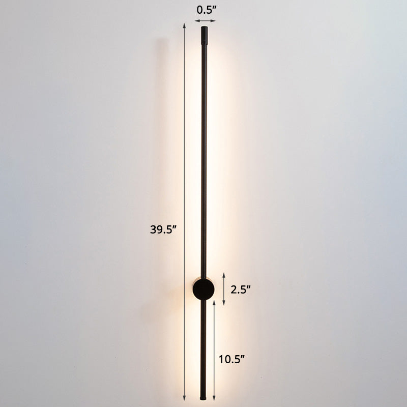 Avelena | Slim Rod Treppen-Wandleuchte Lampe Aluminium Minimalist Led Wandmontierte Beleuchtungseinheit