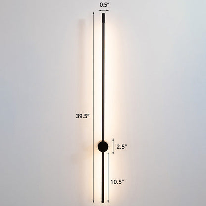 Avelena | Slim Rod Treppen-Wandleuchte Lampe Aluminium Minimalist Led Wandmontierte Beleuchtungseinheit