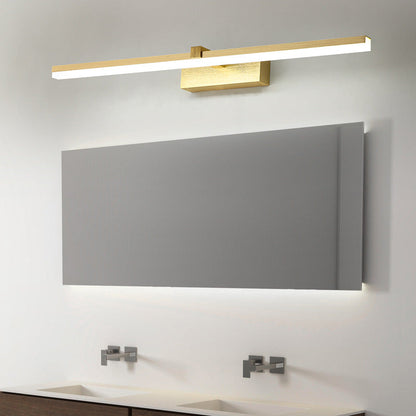 Avelena | Goldene Badezimmerlampe LED Modernes Design