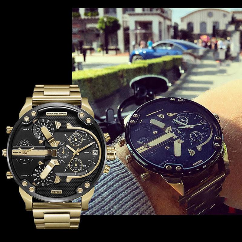 Avelena | Edelstahl Chronograph Quarz Uhr