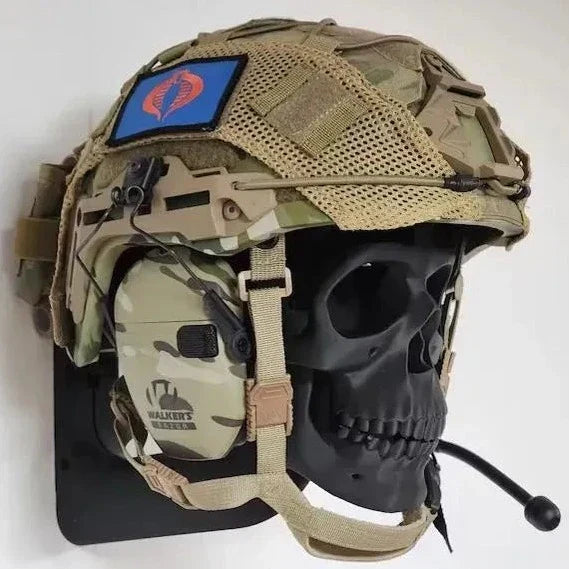 Avelena | 3D Totenkopf Helm Ausstellungsset