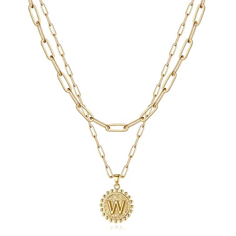 Avelena | Gold Initialhalsketten Für Frauen