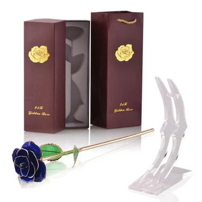 Avelena | 24k Gold Getauchte Ewige Rose