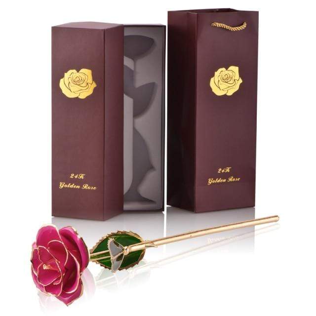 Avelena | 24k Gold Getauchte Ewige Rose