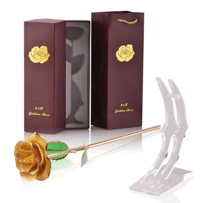 Avelena | 24k Gold Getauchte Ewige Rose