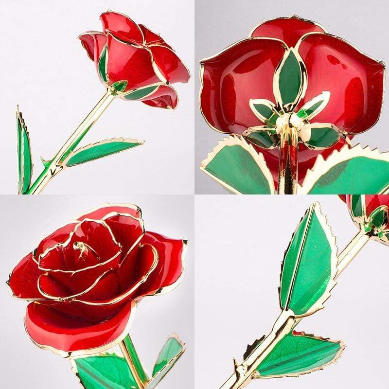 Avelena | 24k Gold Getauchte Ewige Rose