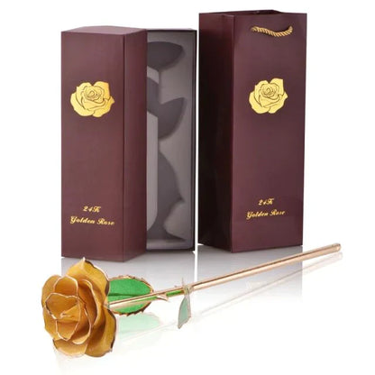 Avelena | 24k Gold Getauchte Ewige Rose