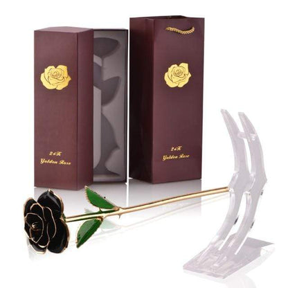 Avelena | 24k Gold Getauchte Ewige Rose