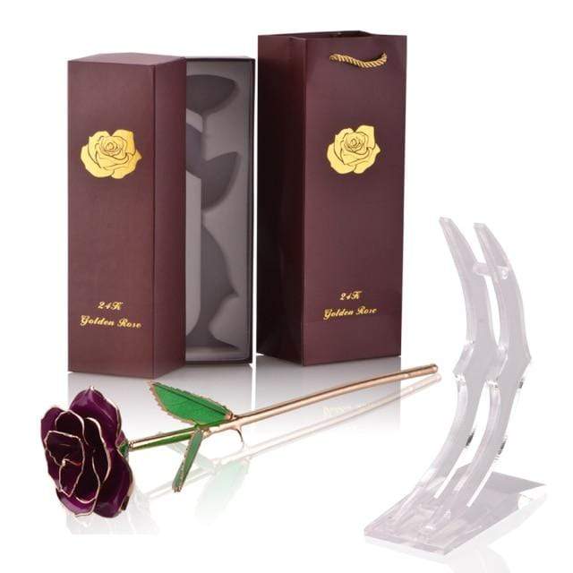 Avelena | 24k Gold Getauchte Ewige Rose