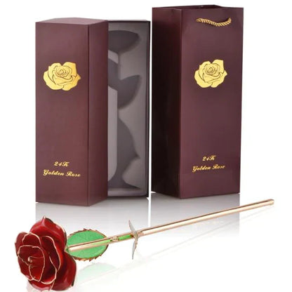 Avelena | 24k Gold Getauchte Ewige Rose