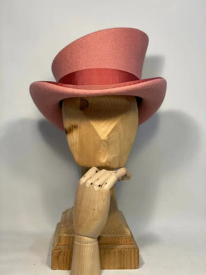 Avelena | Damen Zylinderhut asymmetrisch | Handgefertigt & Elegantes Design | Hochwertige Wollstruktur