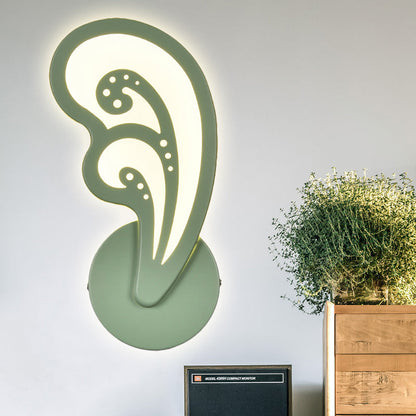 Avelena | Kinder Schlafzimmer Treppen Wandlampe Acryl Metall Cartoon Wandleuchte mit Candy Farbe