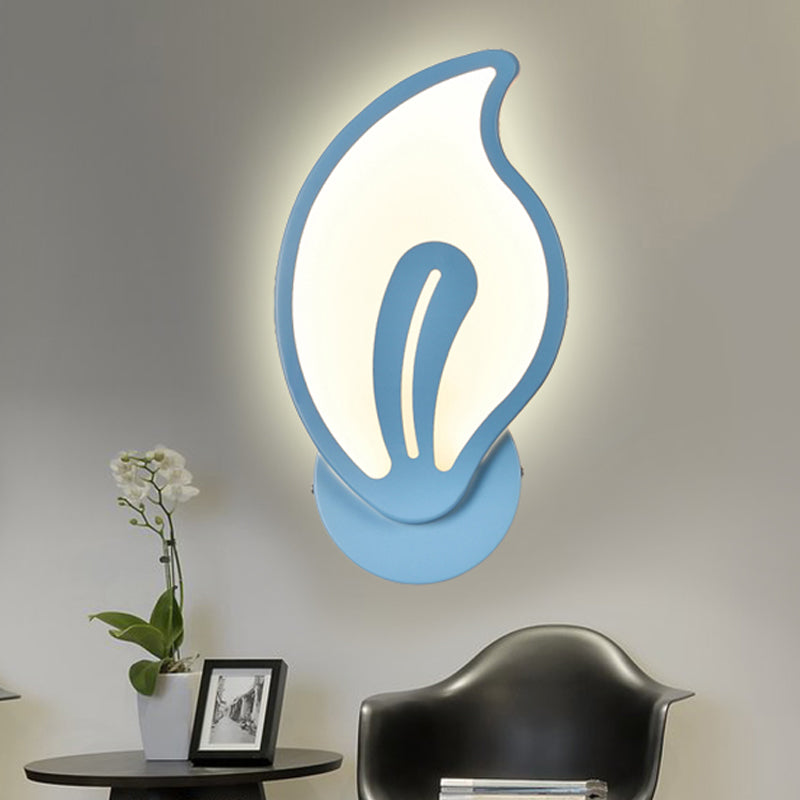 Avelena | Kinder Schlafzimmer Treppen Wandlampe Acryl Metall Cartoon Wandleuchte mit Candy Farbe