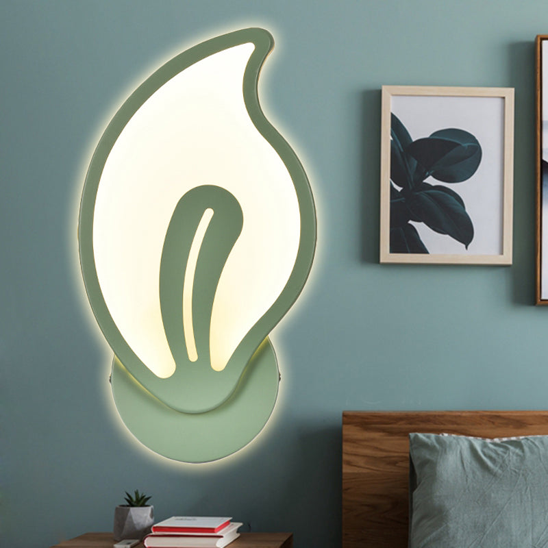 Avelena | Kinder Schlafzimmer Treppen Wandlampe Acryl Metall Cartoon Wandleuchte mit Candy Farbe