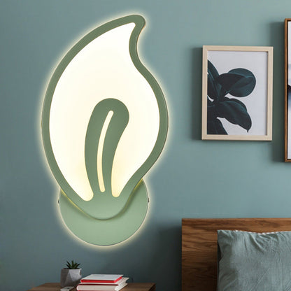 Avelena | Kinder Schlafzimmer Treppen Wandlampe Acryl Metall Cartoon Wandleuchte mit Candy Farbe