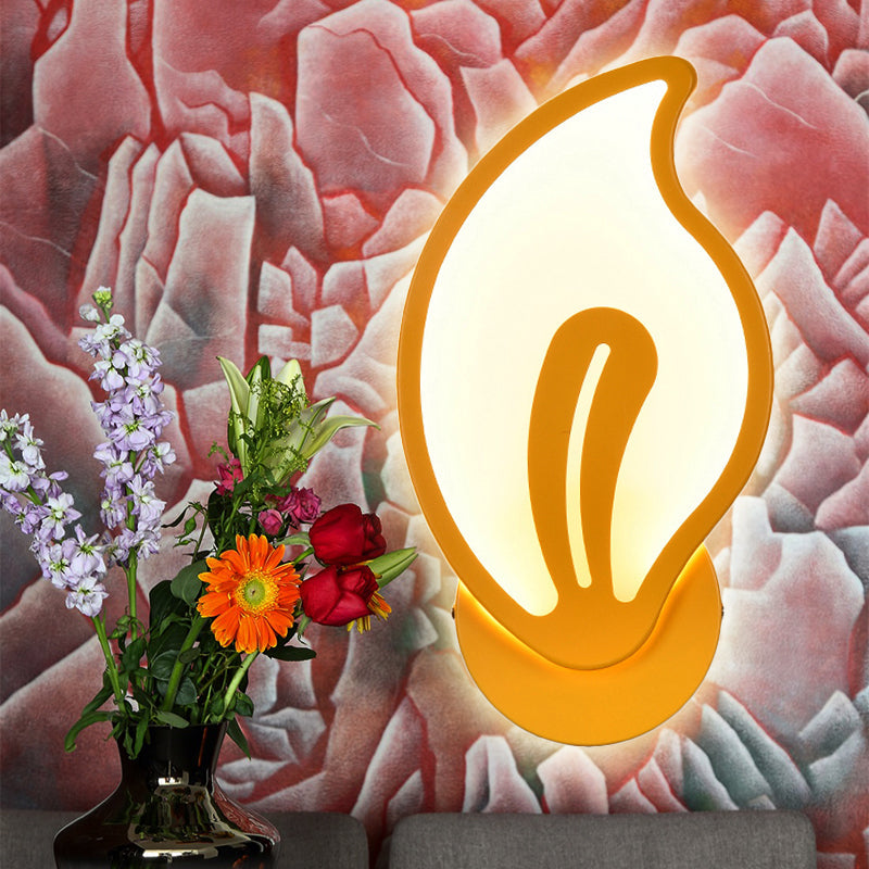 Avelena | Kinder Schlafzimmer Treppen Wandlampe Acryl Metall Cartoon Wandleuchte mit Candy Farbe