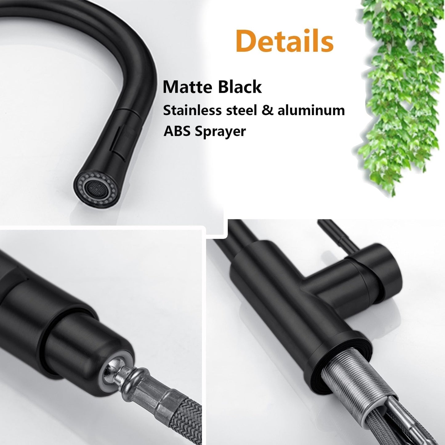 Avelena | Küchenarmatur mit Auszug und Sensor