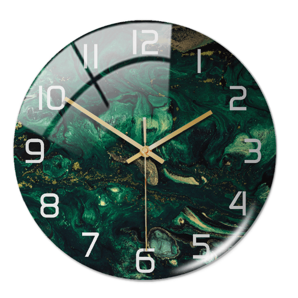 Avelena | Elegante Wanduhr mit Marmor-Optik 30cm