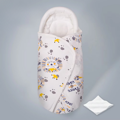 Avelena | Weicher Baumwoll-Schlafsack für Babys von 0 bis 6 Monaten