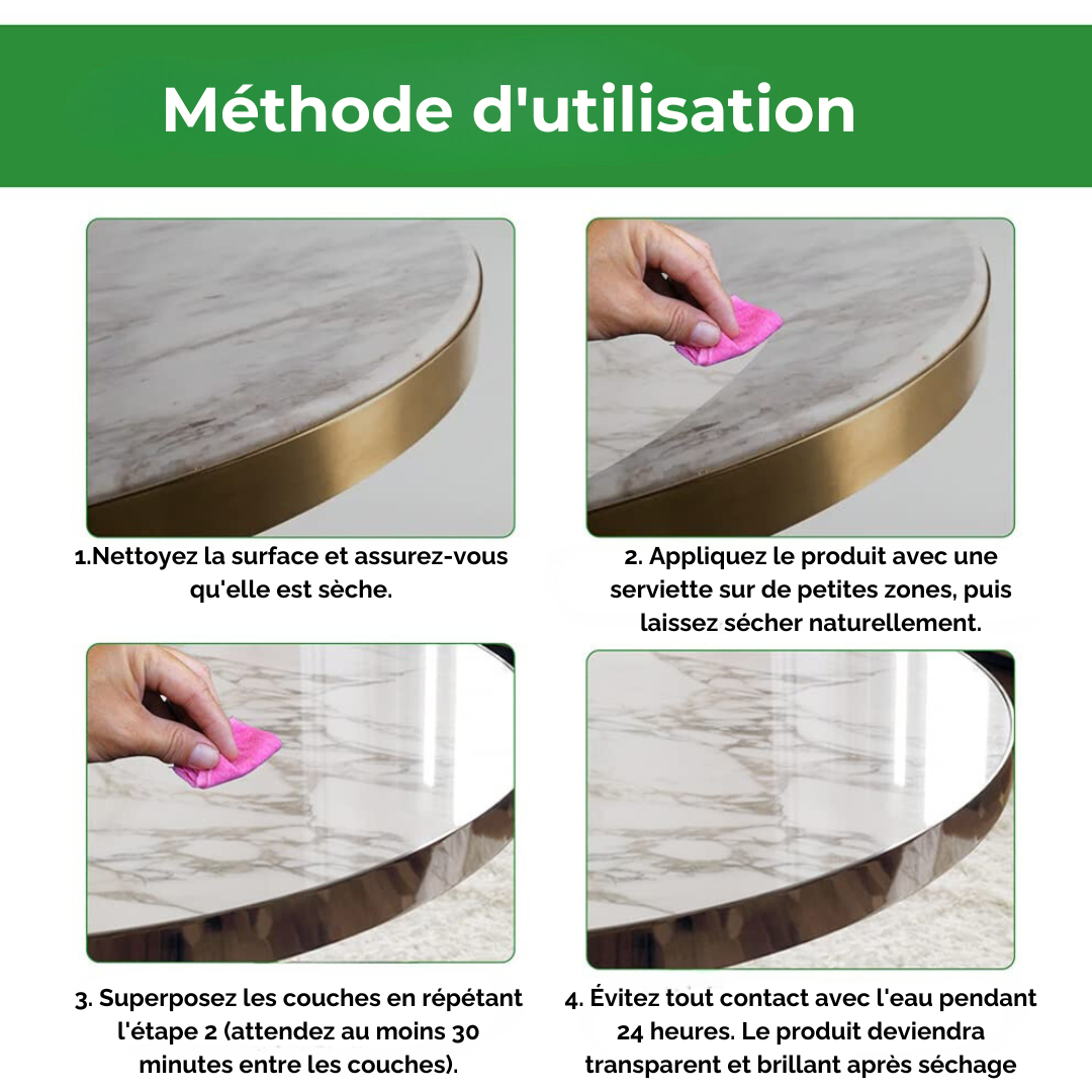 Avelena | Marmorreiniger - Schutz und nanokristalliner Glanz