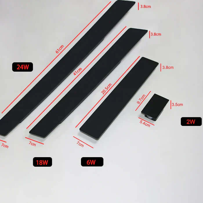 Avelena | Wetterfeste LED Außenwandleuchte Aluminium
