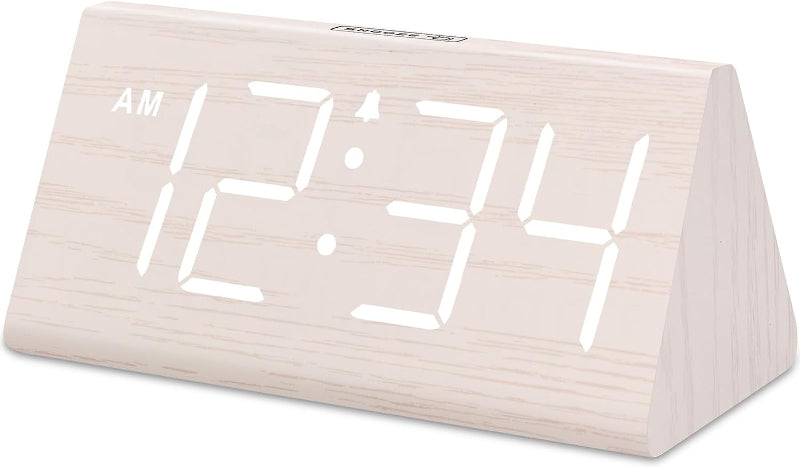 Avelena | Drei Digitale Wecker Mit Usb-Anschluss, Lauter Alarm, Dimmer Und Schlummerfunktion