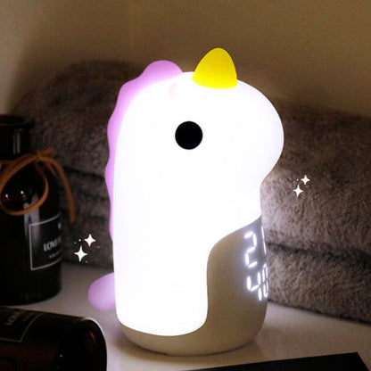 Avelena | Unilora DreamLight Wecker | Einhorn Design | Timer & LED Nachtlicht | Kinderzimmer-Deko