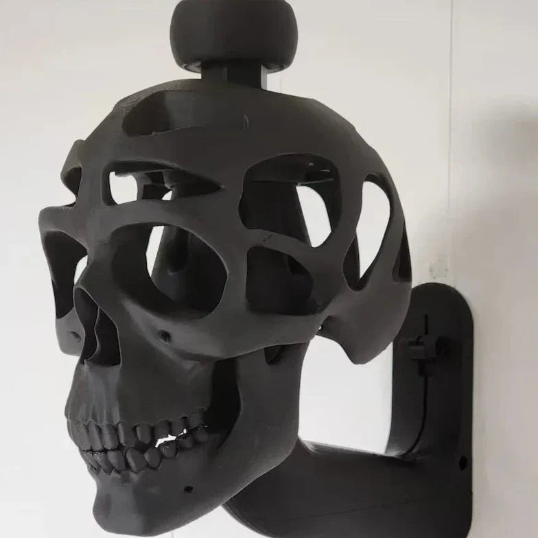 Avelena | 3D Totenkopf Helm Ausstellungsset