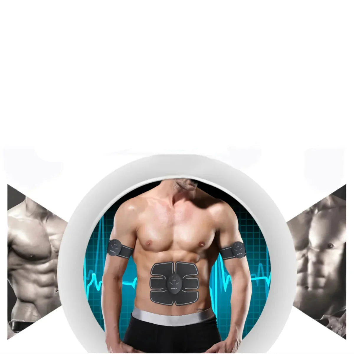 Avelena | CoreFlex | Drahtloser EMS Muskeltrainer für effektives Training zu Hause