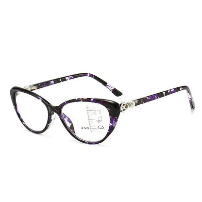 Avelena | Icone Cateye Anti-Blautt Licht Katze Auge Lesen Brillen