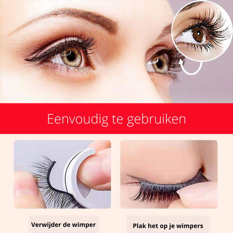 Avelena | Wiederverwendbare selbstklebende Wimpern