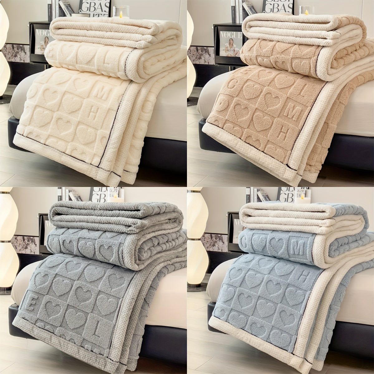 Avelena | Stilvolle Coral Fleece Decke für Ultimativen Komfort