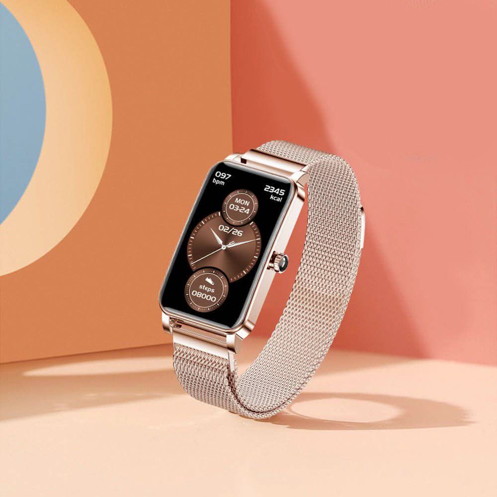 Avelena | Damen-Smartwatch mit Fitness-Tracking und Benachrichtigungen