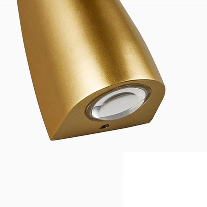 Avelena | Moderne Einfache Lange Horn 2-Licht LED Innen- und Außenwandleuchte