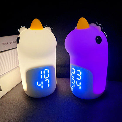 Avelena | Unilora DreamLight Wecker | Einhorn Design | Timer & LED Nachtlicht | Kinderzimmer-Deko