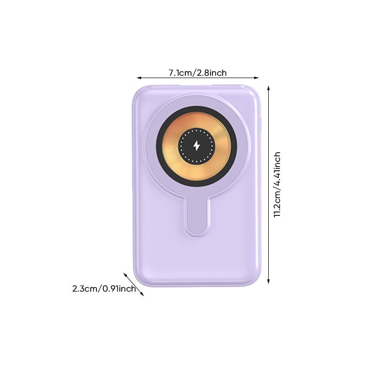 Avelena | 10000mAh Magnetische Wireless Powerbank
