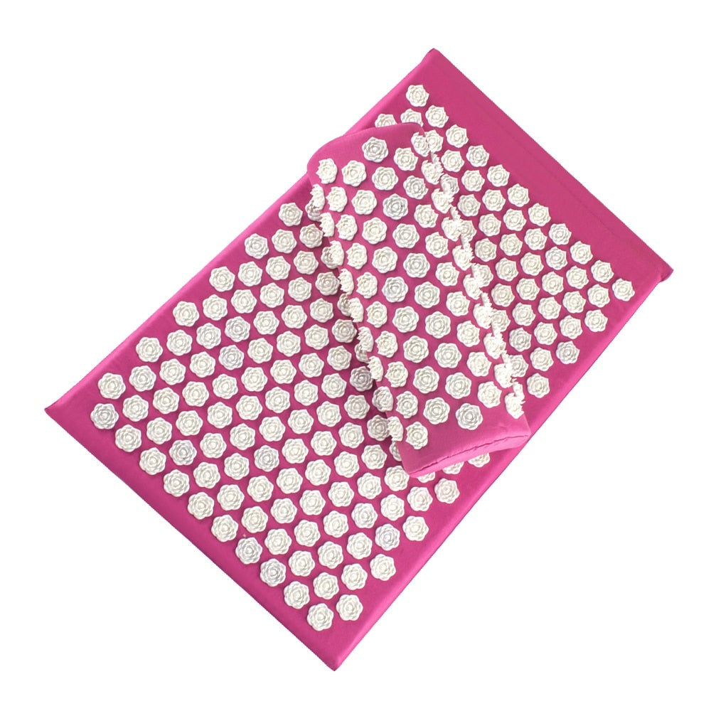 Avelena | Akupressur Yogamatte und Kissen Set