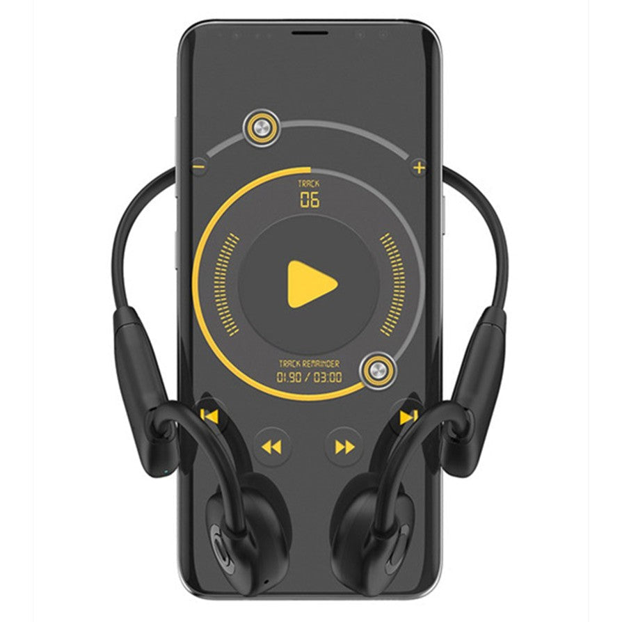 Avelena | Bone Conduction OverEar Bluetooth Ohrhörer, mit 32G Speicher und IPX6 wasserdicht, für Pendeln und Sport