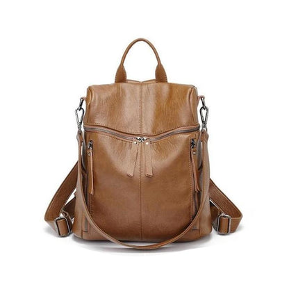 Avelena | Rucksack mit großer Kapazität - Vollleder